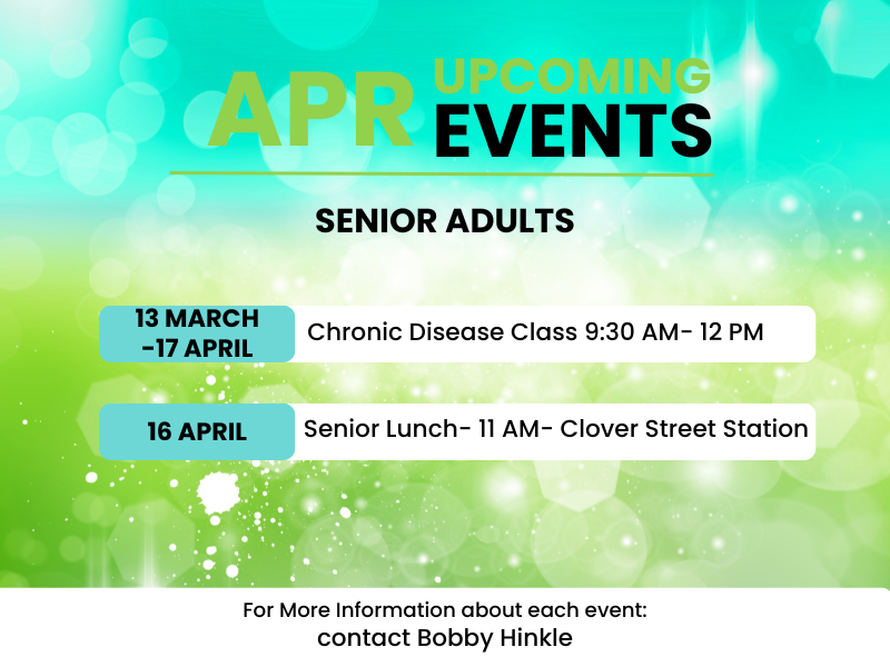 Senior Events apr